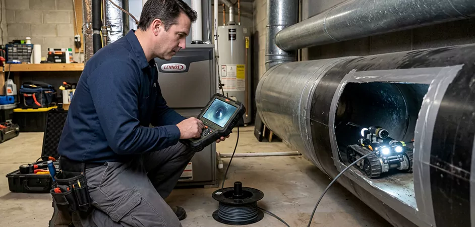 Robotic Duct Inspection in Corpus Christi, TX