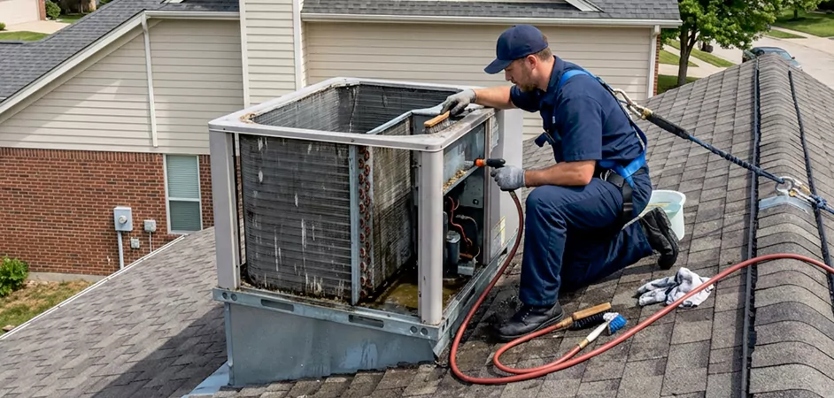 Rooftop Unit Cleaning in Corpus Christi