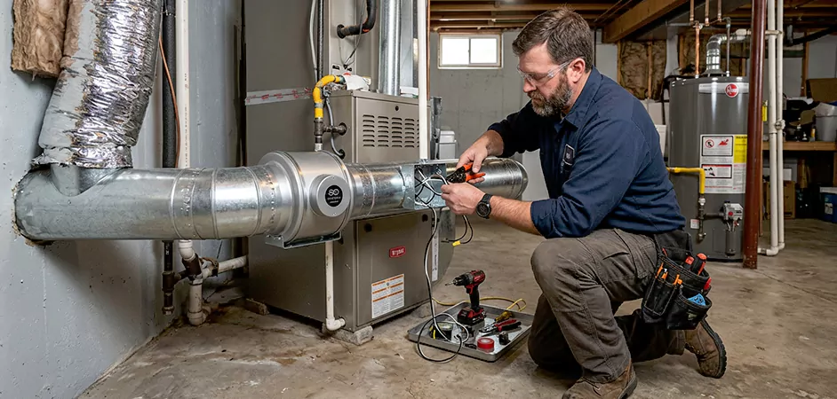 Booster Fan Installation in Corpus Christi