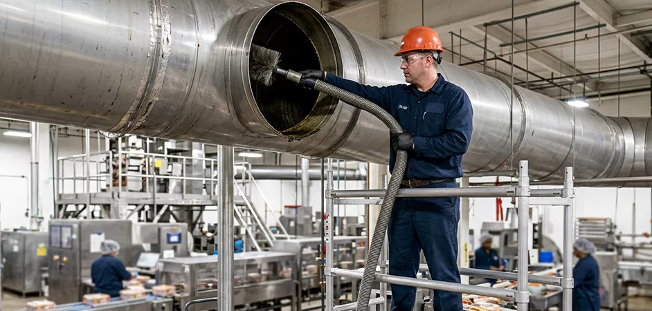 Food Processing Facility Duct Cleaning in Corpus Christi