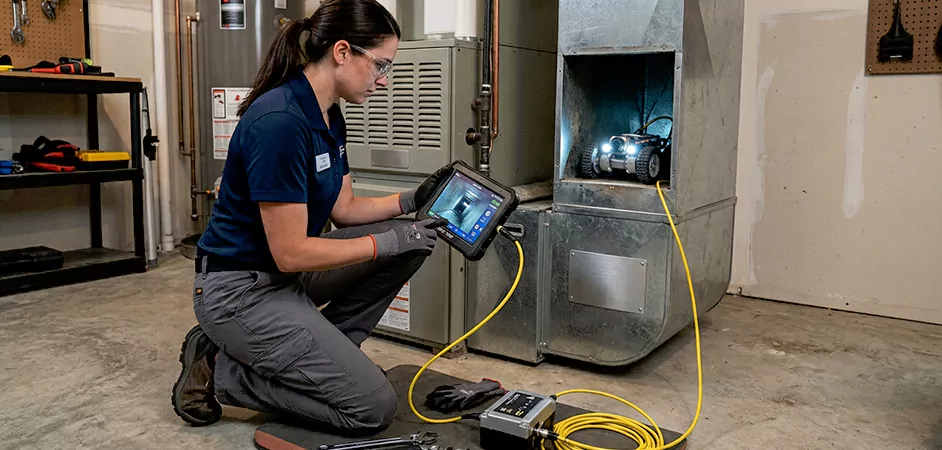 Robotic Duct Inspection in Corpus Christi